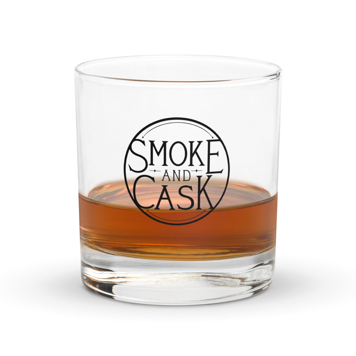 Black | Smoke and Cask | Rocks glass