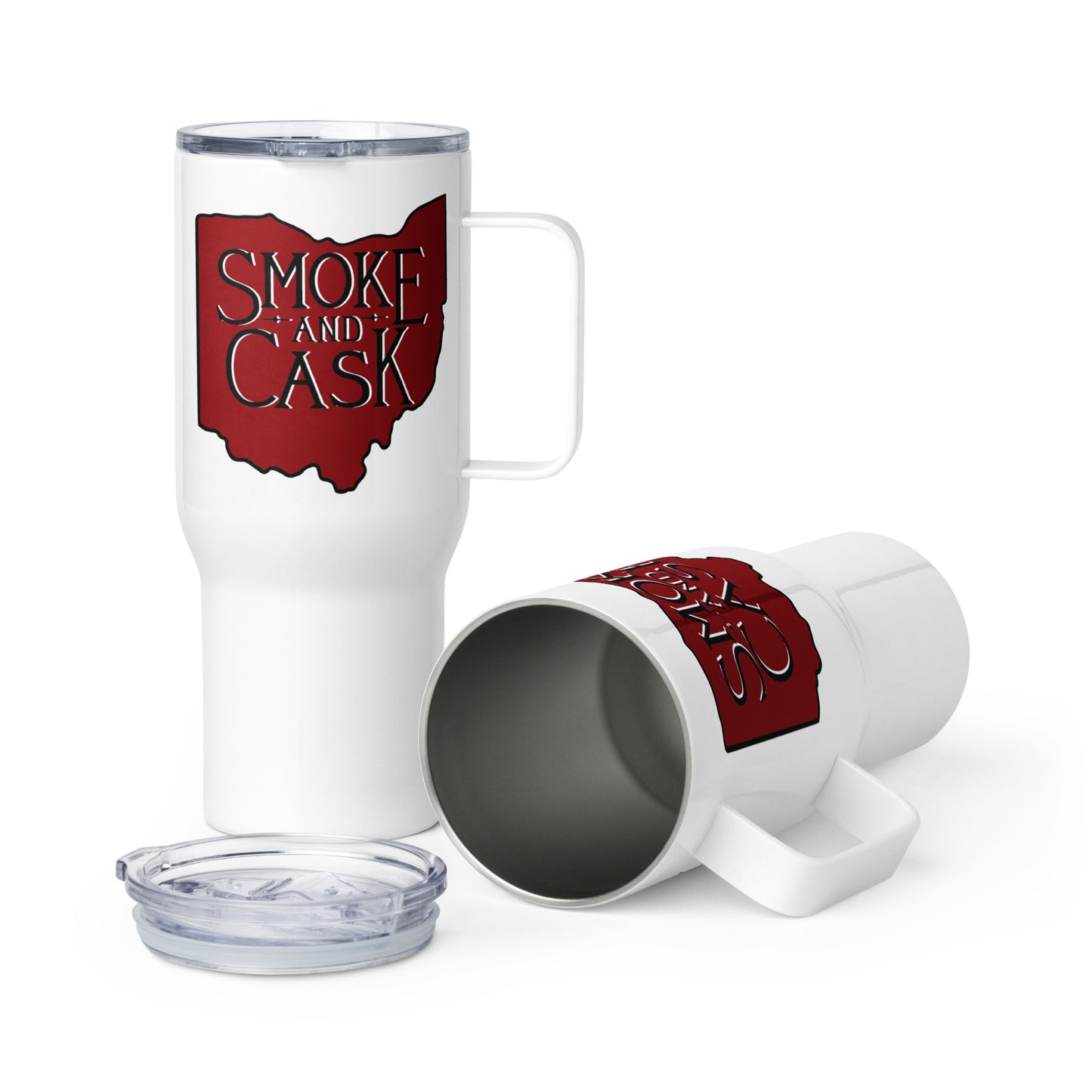 OHIO | Smoke and Cask | Travel mug with a handle