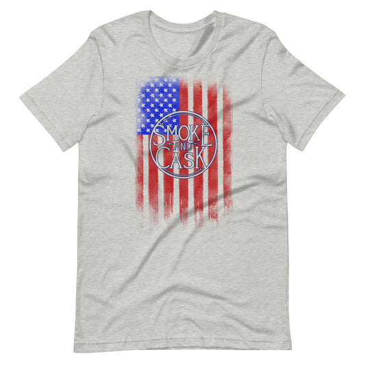 American Flag | Smoke and Cask | Unisex t-shirt